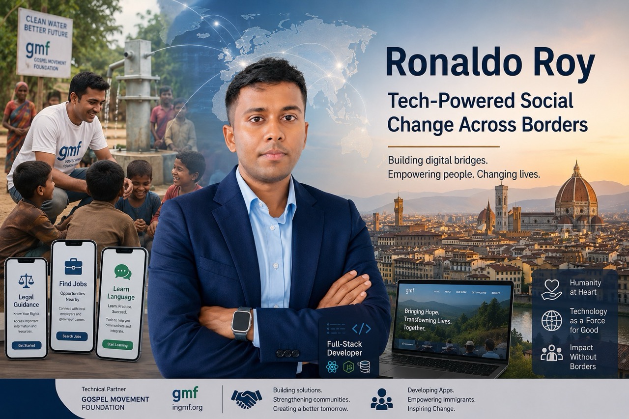Ronaldo Roy: Tech-Powered Social Change Across Borders